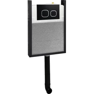 Инсталляция для напольного унитаза WeltWasser Amberg 404 BL 10000009856, кнопка черная матовая